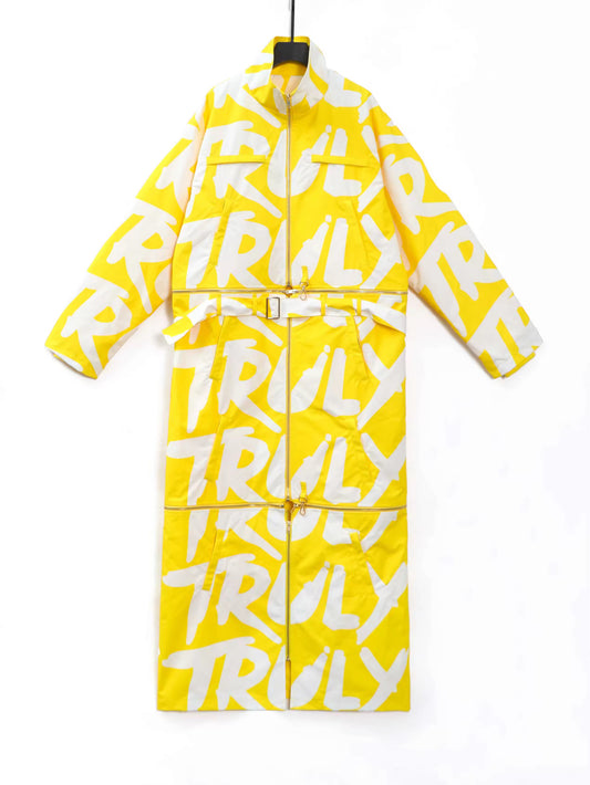 GURU TRENCH x grafiti yellow